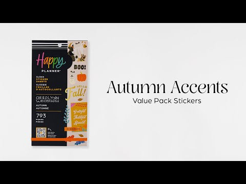 Autumn Accents - Value Pack Stickers