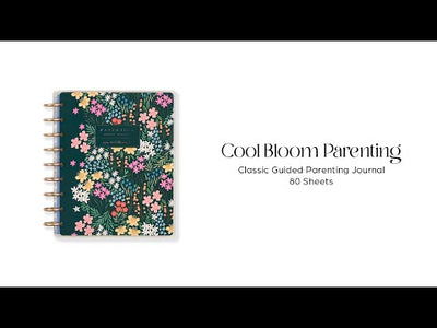 Cool Bloom Parenting - Classic Guided Parenting Journal - 80 Sheets