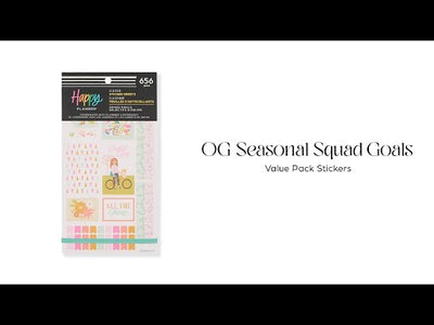 OG Seasonal Squad Goals - Value Pack Stickers