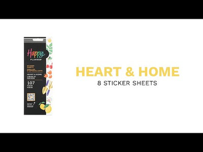 Heart & Home - 8 Sticker Sheets