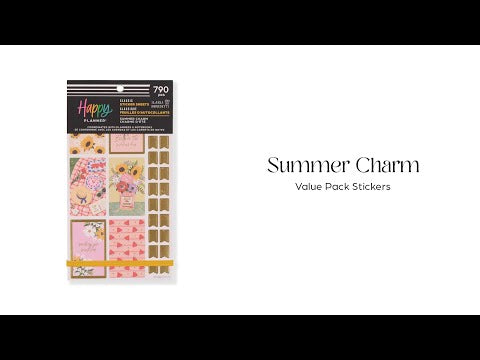 Summer Charm - Value Pack Stickers
