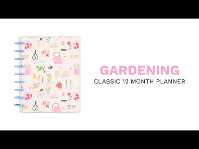 2024 Gardening Happy Planner - Classic Gardening Layout - 12 Months
