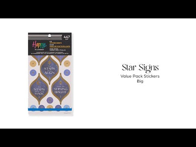 Star Signs - Value Pack Stickers - Big