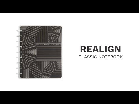 Realign - Dotted Lined Classic Notebook - 60 Sheets