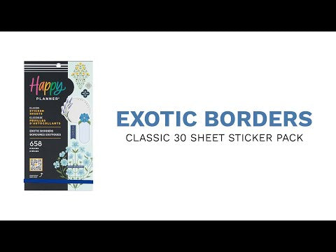 Exotic Borders - Value Pack Stickers