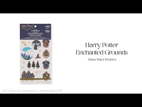 Harry Potter Enchanted Grounds - Value Pack Stickers