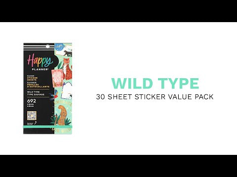 Wild Type - Value Pack Stickers