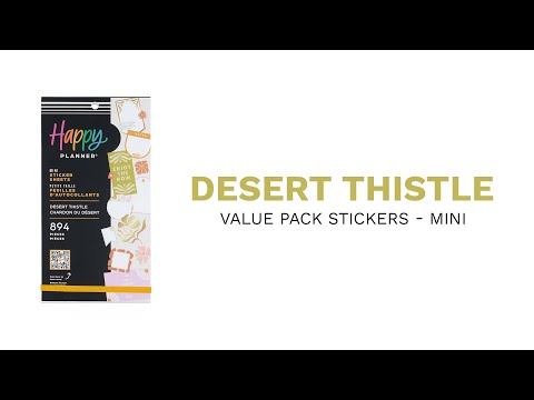 Desert Thistle - Value Pack Stickers - Mini