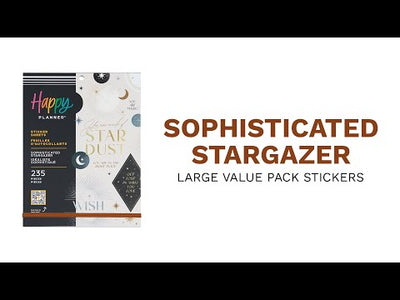 Sophisticated Stargazer - Large Value Pack Stickers