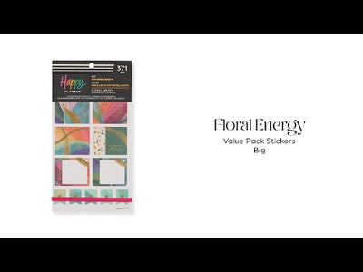 Floral Energy - Value Pack Stickers