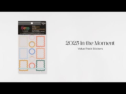 In the Moment - Value Pack Stickers – Happy Planner