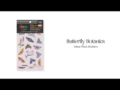 Butterfly Botanics - Value Pack Stickers 