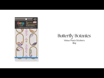 Butterfly Botanics - Value Pack Stickers - Big