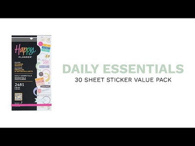 Daily Essentials - Value Pack Stickers