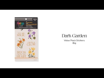 Dark Garden - Value Pack Stickers - Big