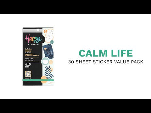 Calm Life - Value Pack Stickers