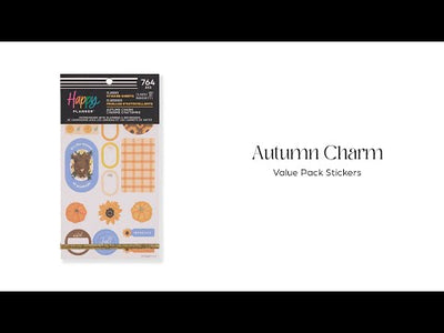 Autumn Charm - Value Pack Stickers