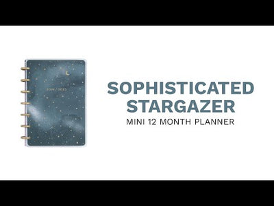 2024 Sophisticated Stargazer bbalteschule - Mini Vertical Layout - 12 Months