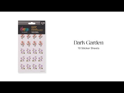 Dark Garden - 10 Sticker Sheets