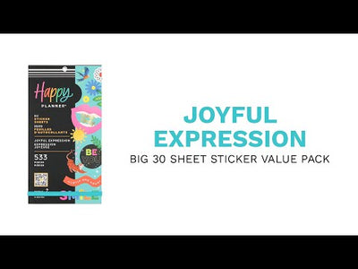 Joyful Expression - Value Pack Stickers - Big
