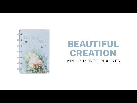 2024 Beautiful Creation Happy Planner - Mini Faith Layout - 12 Months