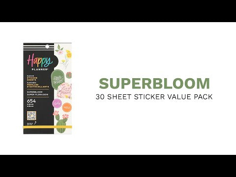 Superbloom - Value Pack Stickers