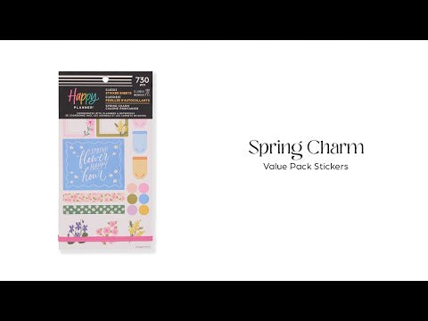 Spring Charm - Value Pack Stickers