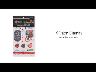 Winter Charm - Value Pack Stickers