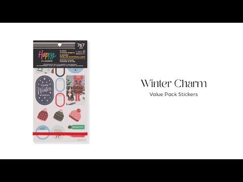 Winter Charm - Value Pack Stickers