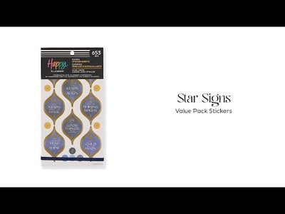 Star Signs - Value Pack Stickers 