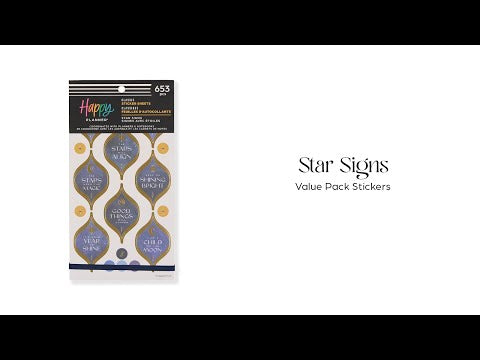 Star Signs - Value Pack Stickers 