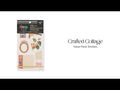 Crafted Collage - Value Pack Stickers