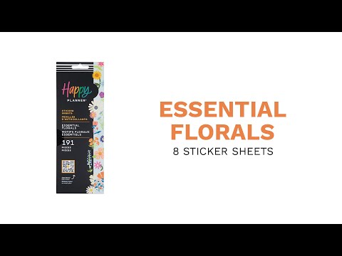 Essential Florals - 8 Sheets