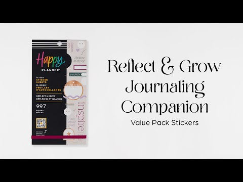 Reflect & Grow Journaling Companion - Value Pack Stickers