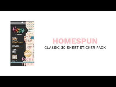 Homespun - Value Pack Stickers