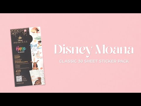 Disney Moana - Value Pack Stickers