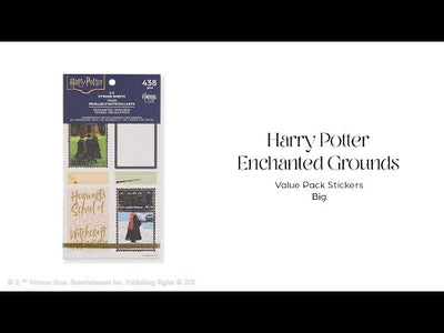 Harry Potter Enchanted Grounds - Value Pack Stickers - Big