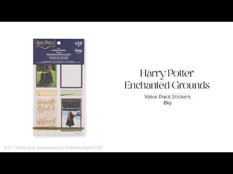 Harry Potter Enchanted Grounds - Value Pack Stickers - Big