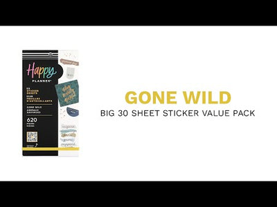Gone Wild Teacher - Value Pack Stickers - Big