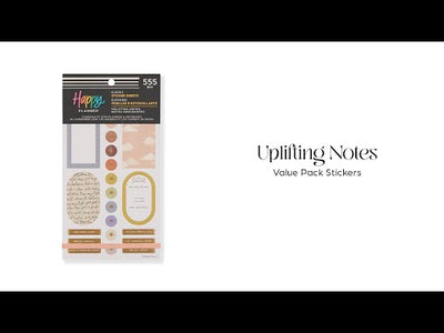 Uplifting Notes - Value Pack Stickers