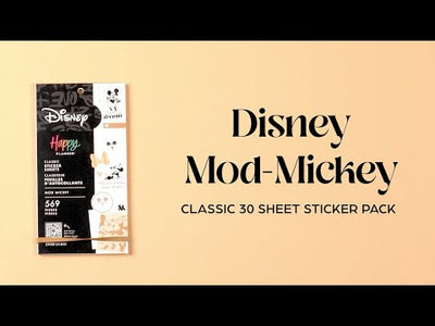 Disney Mod Mickey Mouse - Value Pack Stickers