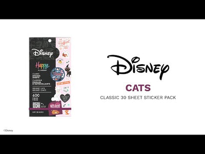 Disney Cats - Value Pack Stickers