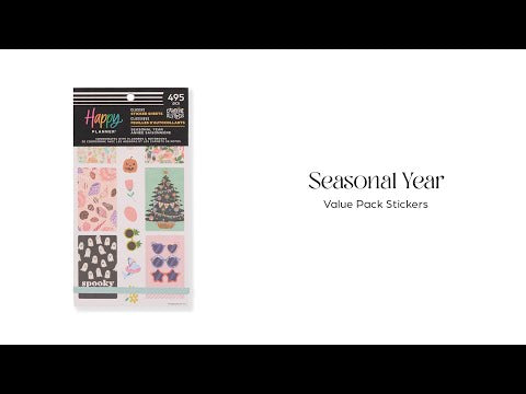 Seasonal Year - Value Pack Stickers
