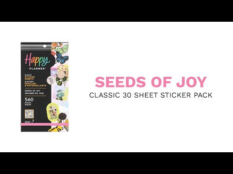 Seeds of Joy - Value Pack Stickers