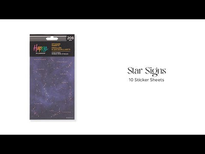 Star Signs - 10 Sticker Sheets