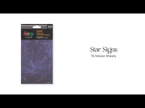 Star Signs - 10 Sticker Sheets