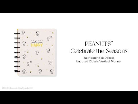 PEANUTS™ - Celebrate the Seasons - Be Happy Box