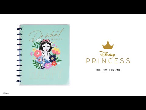 Disney Snow White - Dotted Lined Big Notebook - 60 Sheets