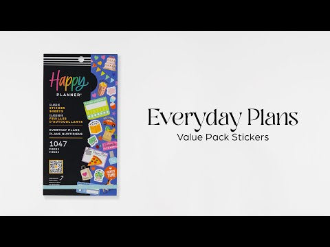 Everyday Plans - Value Pack Stickers