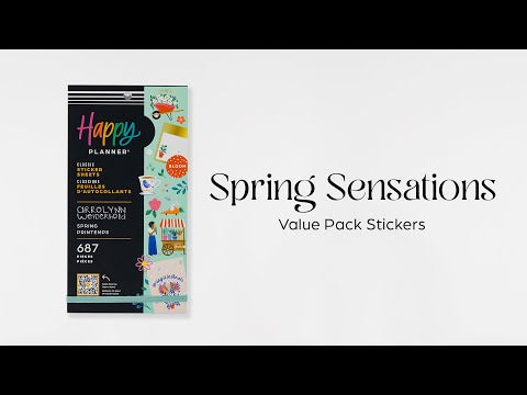 Spring Sensations - Value Pack Stickers